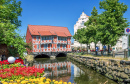 Maison du Pont Rouge à Wismar, Allemagne