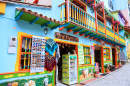 Rues colorées de Guatapé, Colombie