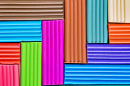 Barres en pâte à modeler multicolores