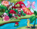 Micro-Ville au bord du ruisseau