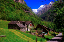 Le charmant village de Sonogno au Tessin, en Suisse