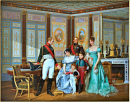 Visite du tsar Alexandre Ier à Malmaison