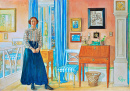 Brita dans le salon de Carl Larsson (1910)