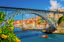 Pont Dom Luís I à Porto, Portugal