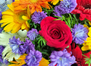 Bouquet de fleurs mixtes