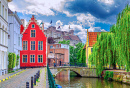 Vieille ville de Gand, Belgique