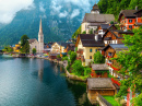 Village pittoresque de Hallstatt en Autriche