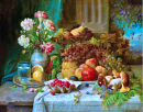 Nature morte automnale avec boletus