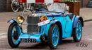MG J2 Roadster 1933 à Lelystad, Hollande