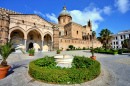 Cathédrale célèbre de Palerme, Sicile, Italie