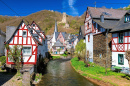 Vieille ville de Monreal, Rhénanie-Palatinat, Allemagne