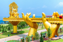 Complexe de Samten Hills Da Lat au Vietnam