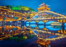 Ville ancienne de Fenghuang dans la province du Hunan, Chine
