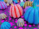 Exposition de citrouilles dansantes de Yayoi Kusama, Bangkok
