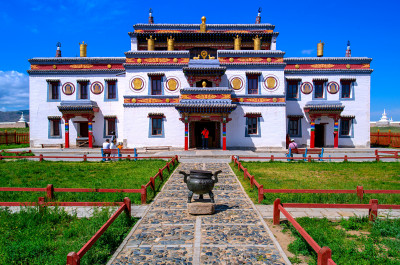 Monastère bouddhiste d’Erdene-Zuu, Mongolie