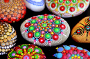 Magnifiques rochers de mandala