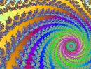 La fractale mathématique infinie de Mandelbrot