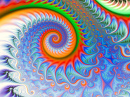 Contexte fractal abstrait