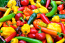 Mélange coloré de piments
