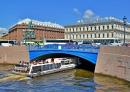 La rivière Moika à Saint-Pétersbourg, Russie
