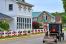 Colonie amish et mennonite à Shipshewana, IN