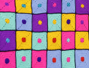 Magnifique crochet à carreaux