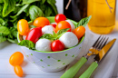 Salade italienne caprese