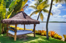 Plage de Porto Seguro à Bahia, Brésil