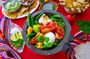 Ingrédients pour la salsa mexicaine