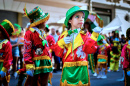 Enfants au défilé du Carnaval à Buenos Aires, Argentine