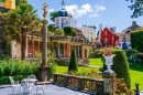 Portmeirion, Nord du Pays de Galles, Royaume-Uni