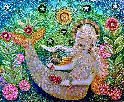 Clara par Sarah Zambiasi, huile sur toile
