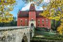 Château de Červená Lhota en automne chaud