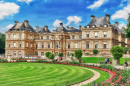Palais et parc du Luxembourg à Paris, France