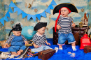 Adorables petits pirates