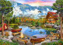 Lac de la montagne par David Maclean