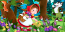 Le Petit Chaperon Rouge dans la Forêt