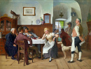 À la taverne par Josef Kinzel