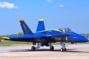 Blue Angels de la marine américaine F/A-18 Super Hornet