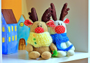 Rennes de Noël jouets
