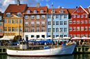 Nouveau port à Copenhague, Danemark