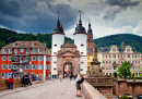 Pont Karl Theodor à Heidelberg, Allemagne