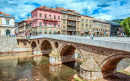 Pont Latin à Sarajevo, Bosnie-Herzégovine