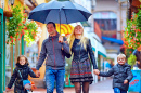 Marcher sous la pluie