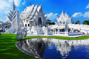 Wat Rong Khun à Chiang Rai, Thaïlande