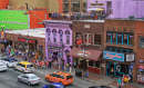 Pubs et bars sur les toits à Nashville, TN, États-Unis