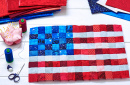 Patchwork du drapeau américain