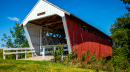 Pont couvert d’Imes dans le comté de Madison