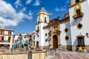 Plaza del Socorro à Ronda, Málaga, Espagne