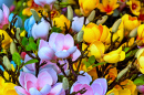 Magnifiques fleurs artificielles faites main